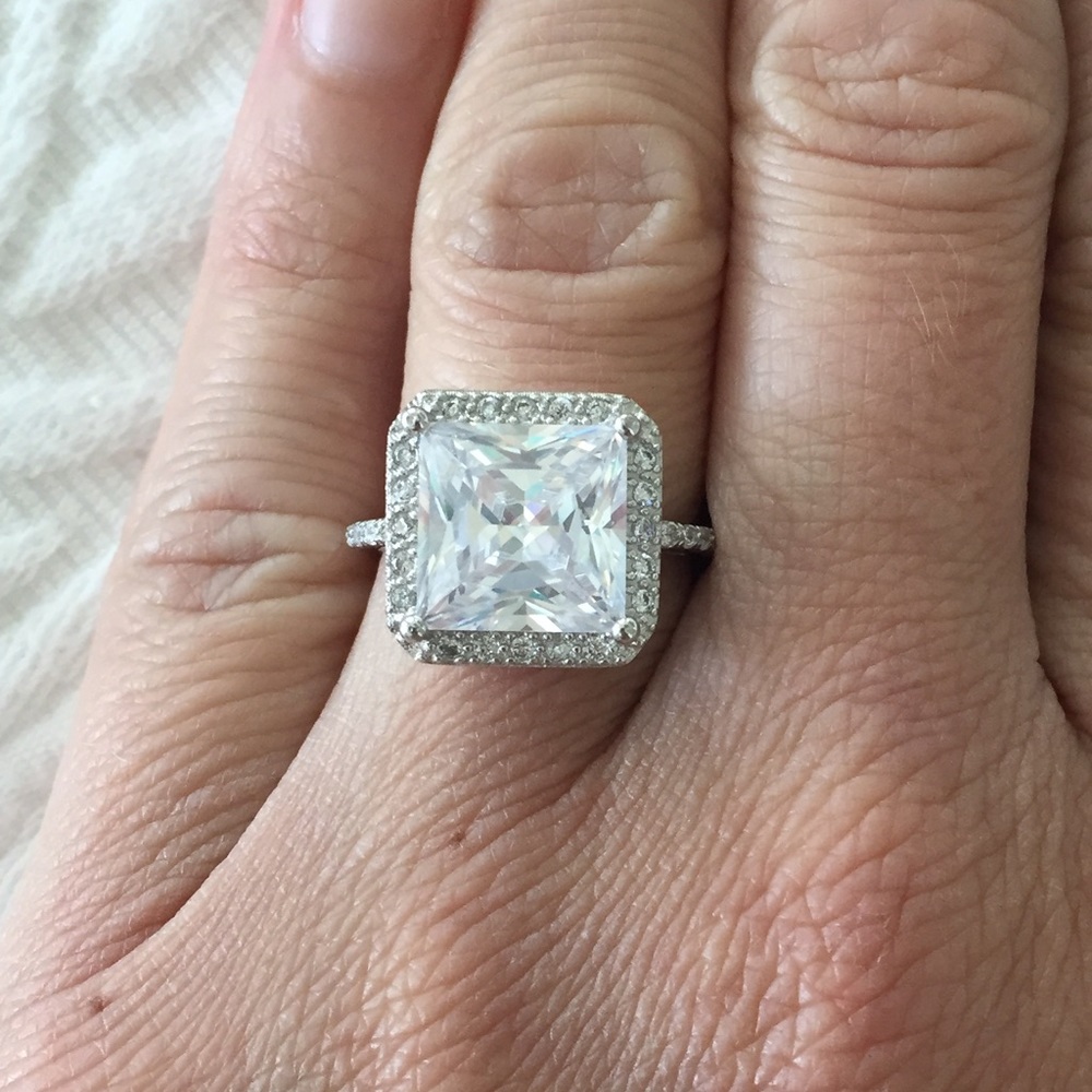CZ Engagement Wedding Style Cocktail Party Ring